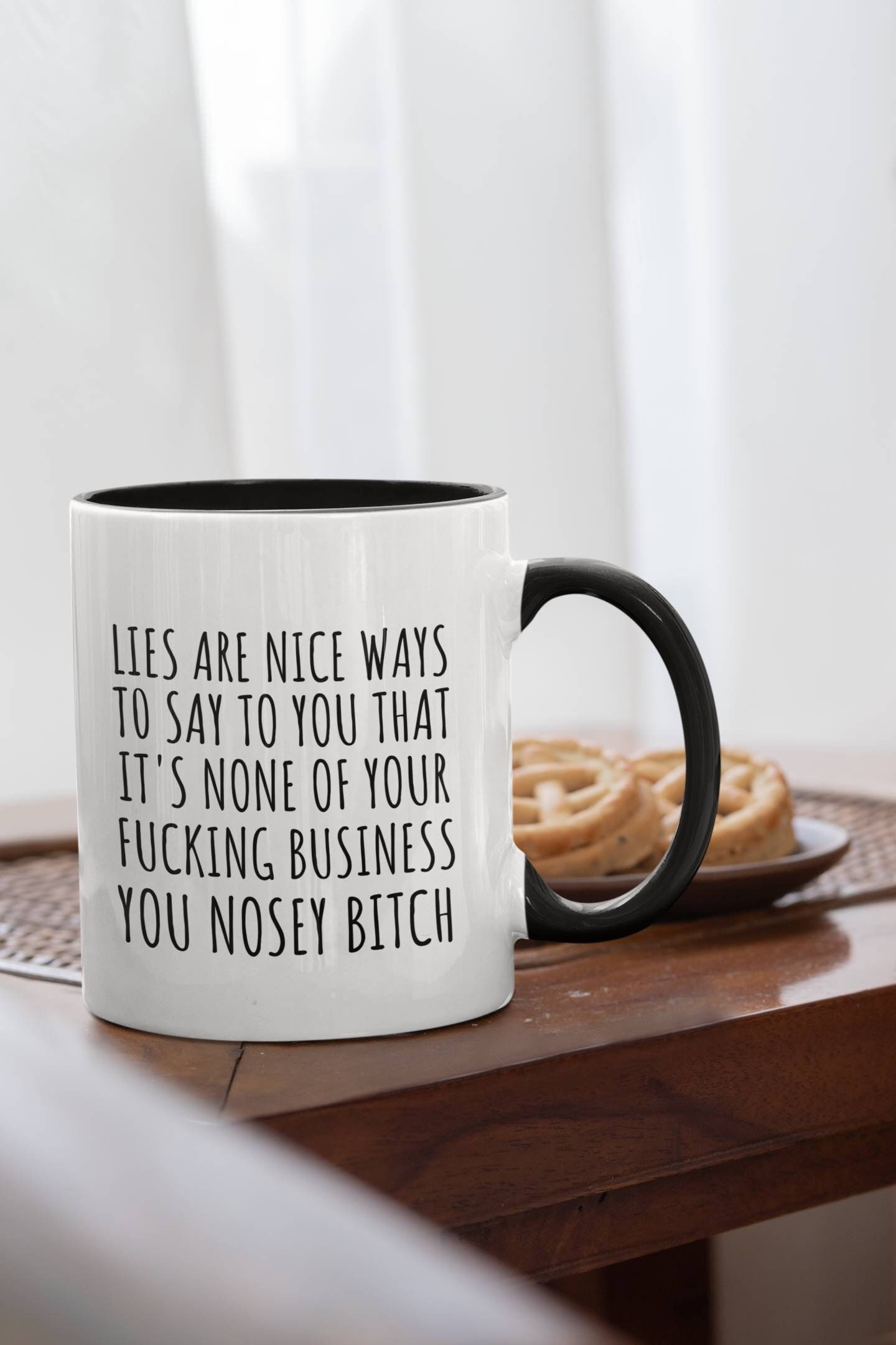 Nosey As Fuck Etsy