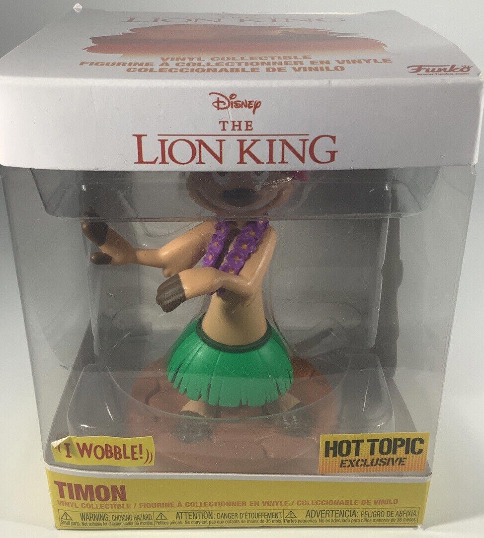 Funko Disney Timon Wobbler The Lion King Hot Topic Exclusive Figure Etsy