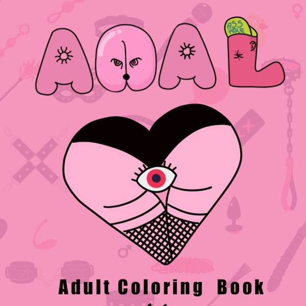 Sex Coloring Book Etsy