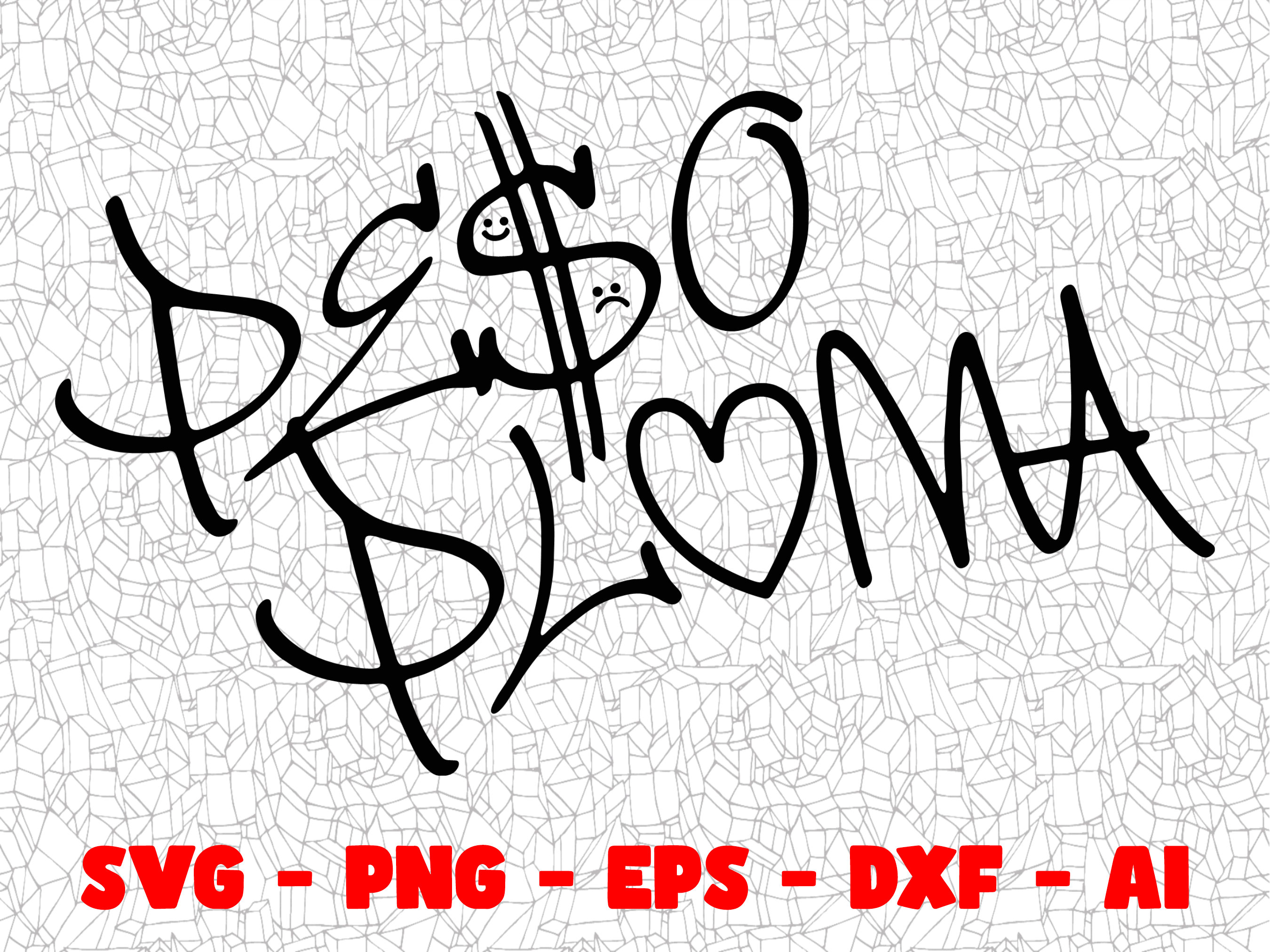 Peso Pluma Logo Svg Peso Pluma Clipart Peso Pluma Silhoutte Svg Png