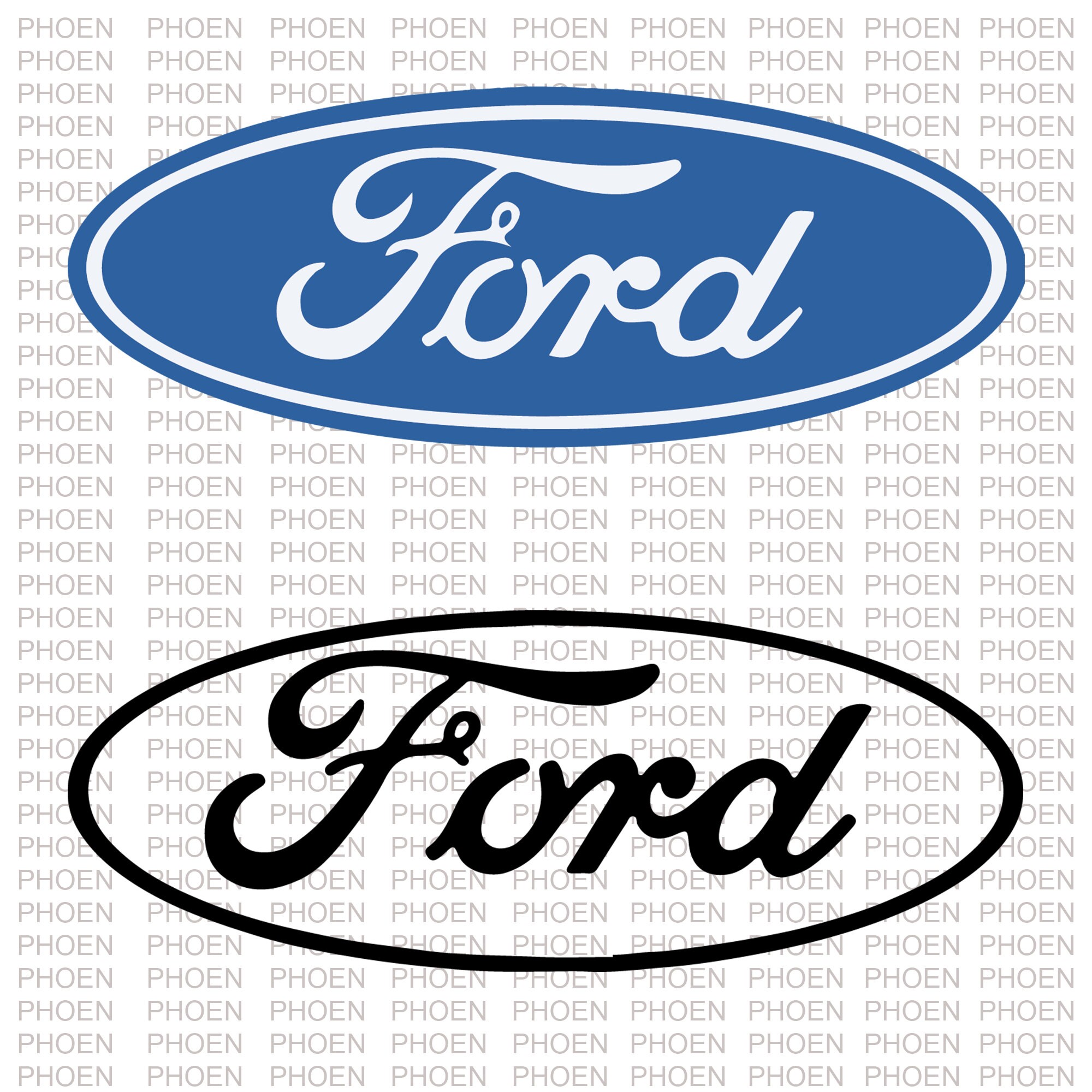 Ford Svg Png Ford Brand Svg Ford Badge Ford Logo para Etsy España