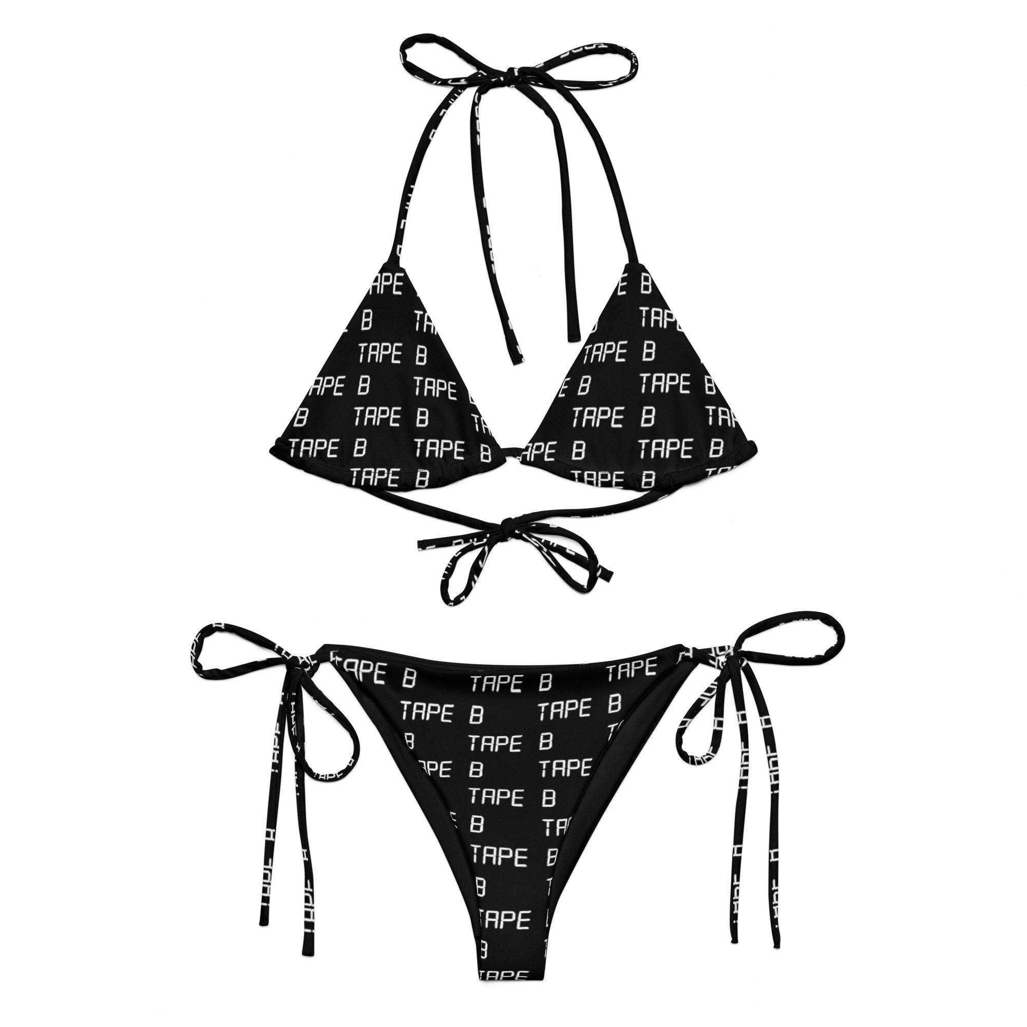 Tape B String Bikini Set Etsy