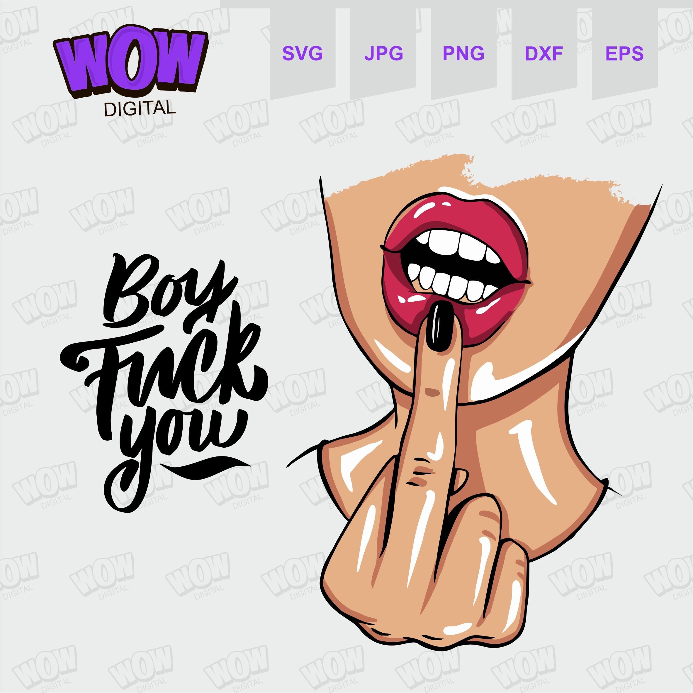 Boy Fuck You SVG Funny MIDDLE Finger Svg MIDDLE Finger Png Design
