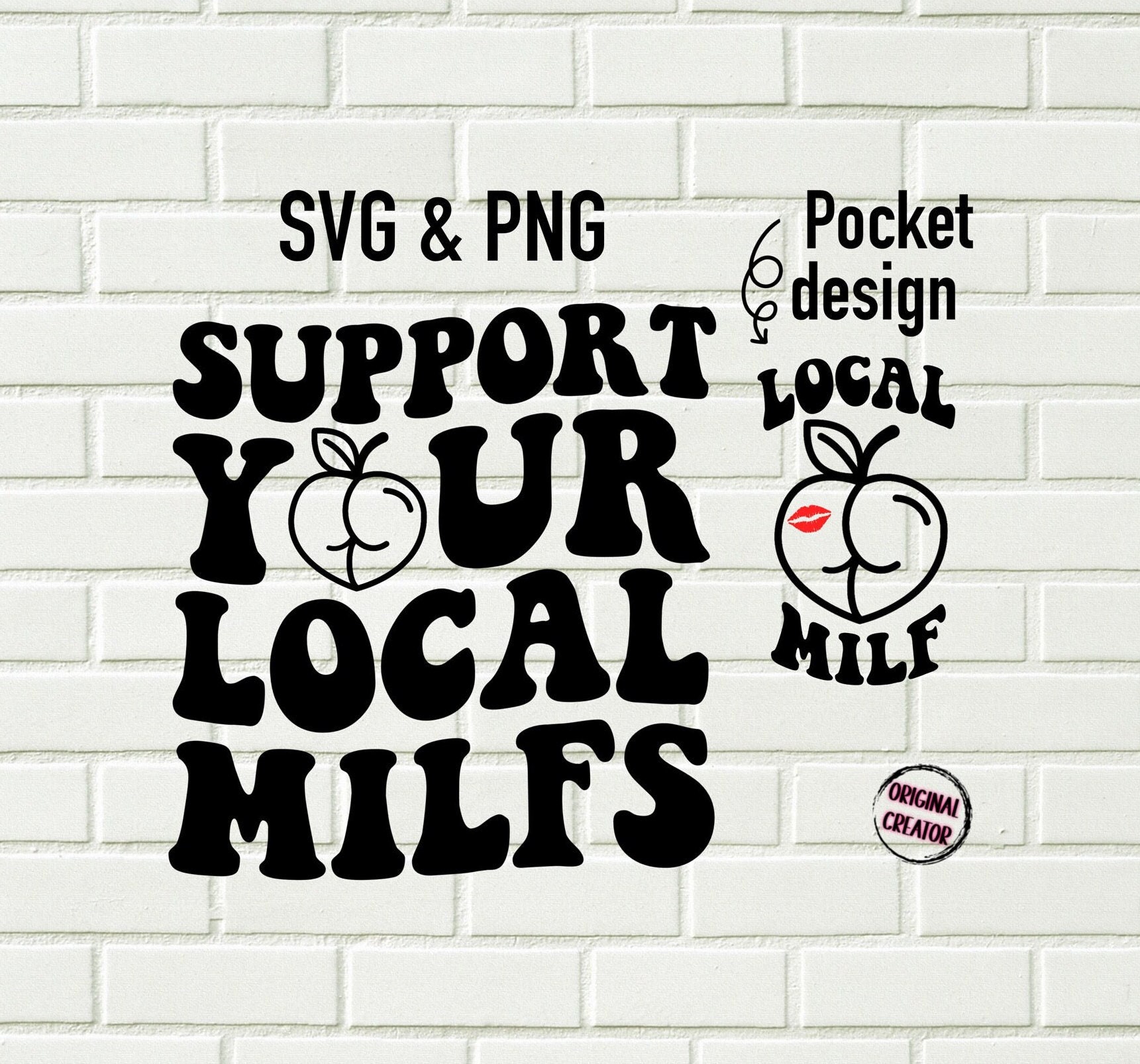 Humor Milf Png Etsy