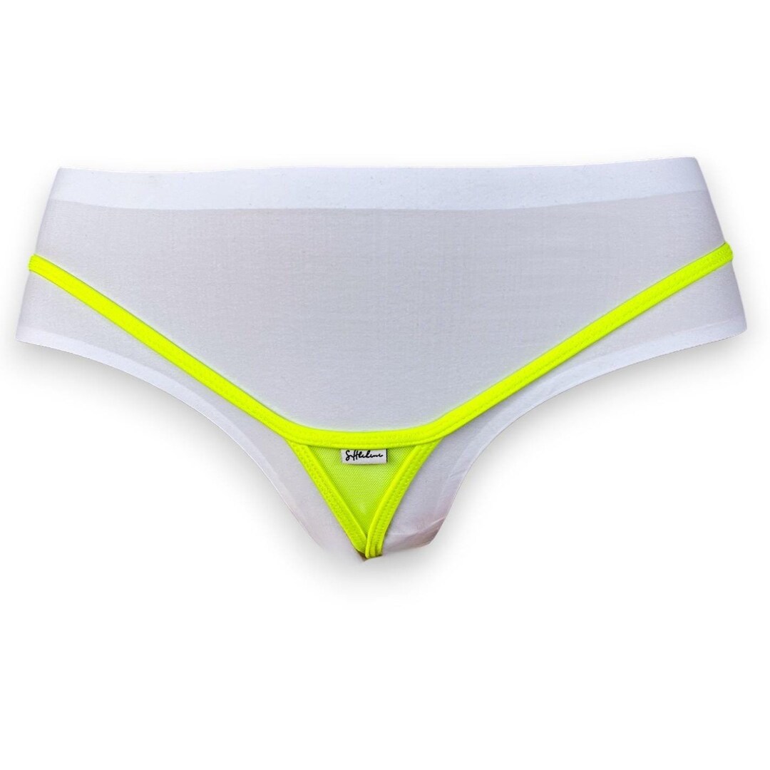 1023 8S Spandex Micro Thong Bikini Bottom Shbikini Extreme String