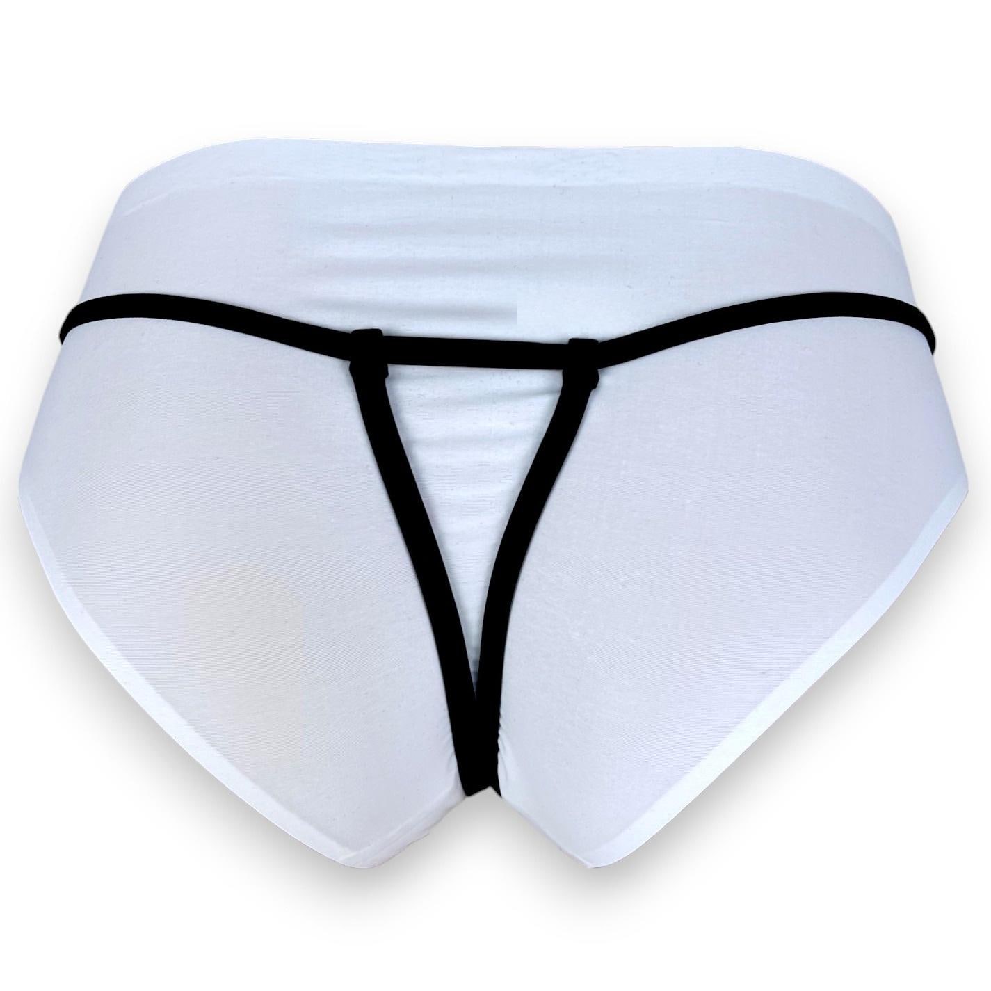 Shbikini Sexy Hot Mini Micro Open Crotch String Sexy Open