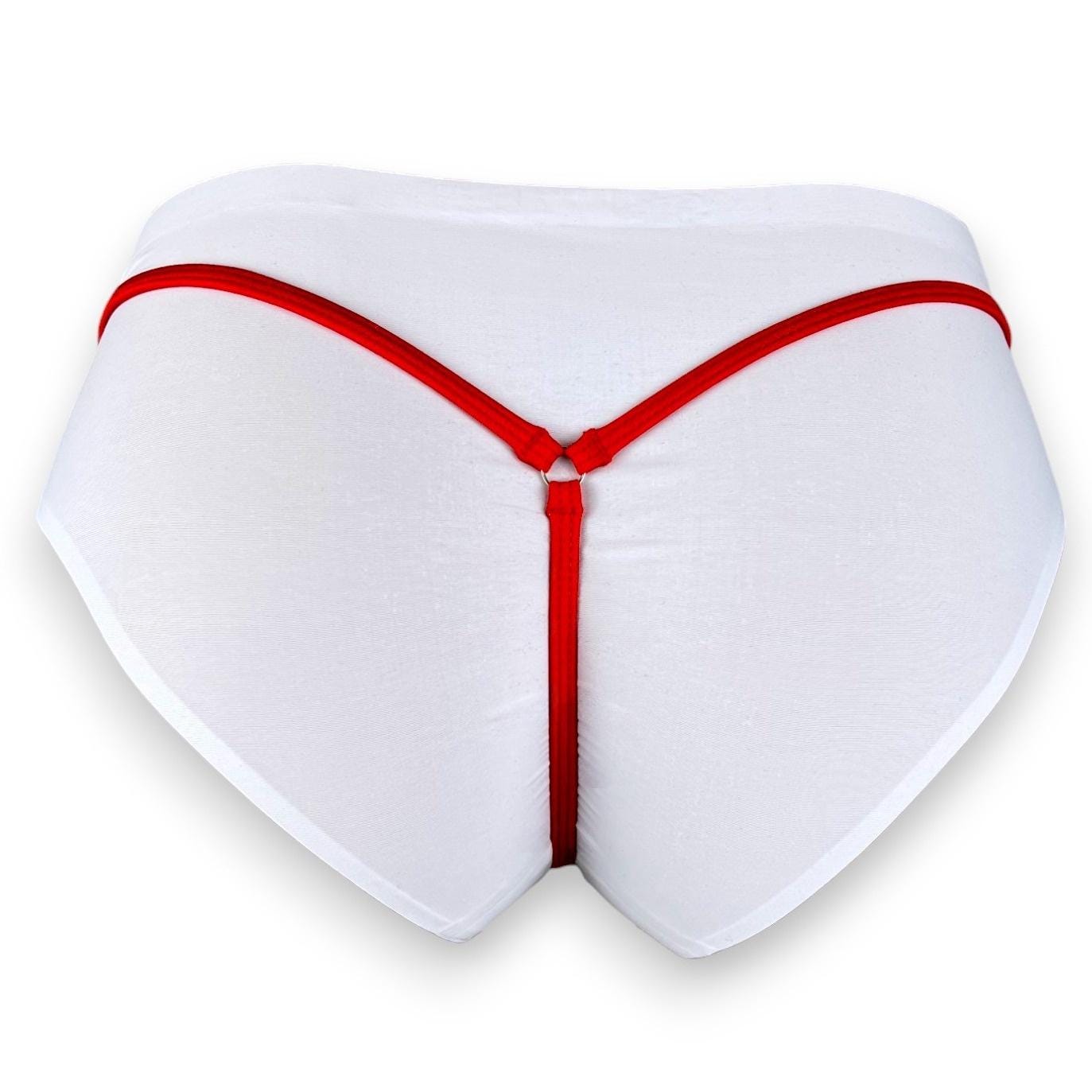 S Shbikini Sexy Hot Mini Micro Open Crotch String Sexy