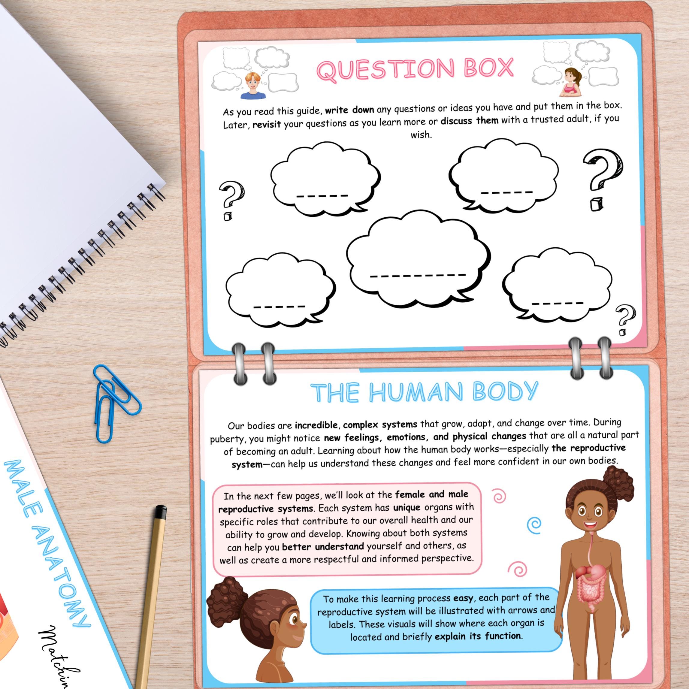 Sex Education Guide Personal Hygiene Emotional Changes First Menstruation Physical Changes