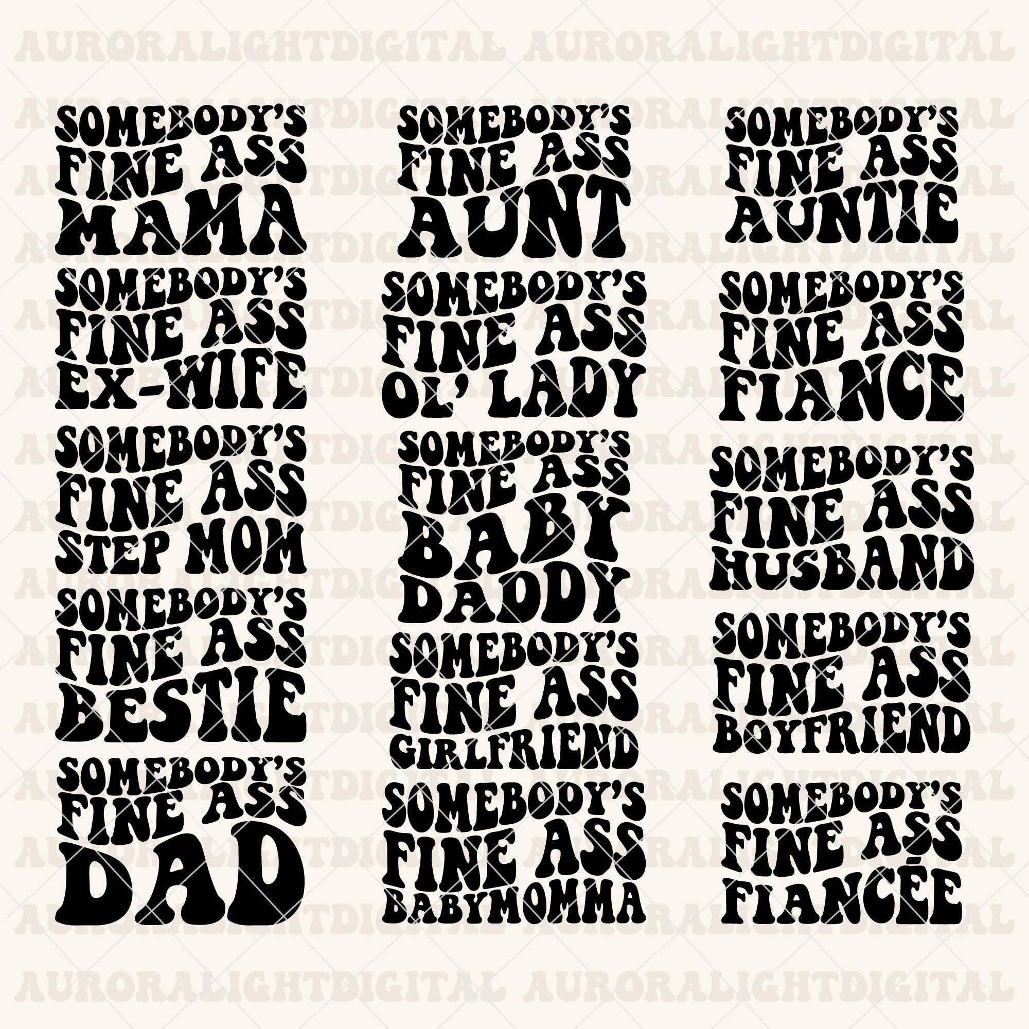 Somebodys Fine Ass Svg Somebodys Svg Fine Ass Mama Svg Fine Ass Wife