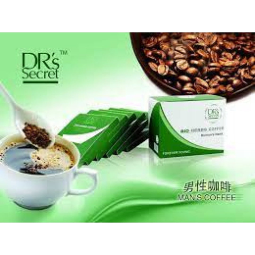 120 Boxes Drs Secret Bio Herbs Instant Coffee For Men Forever Etsy