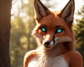 Nsfw Anthro Dinosaur K Ai Digital Artwork Full Naked Etsy