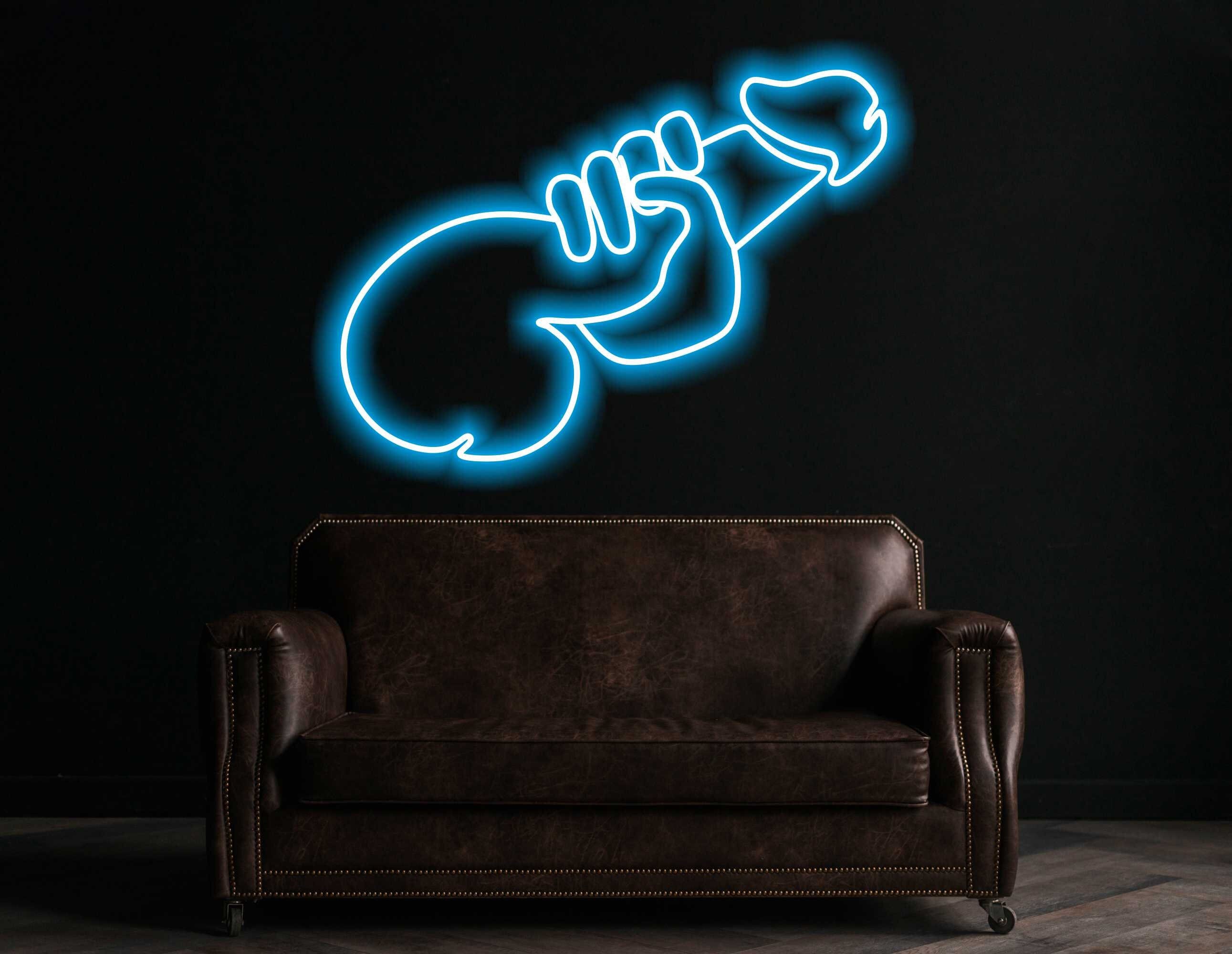 Penis Neon Sign For Sex Shop Or Erotic Decor Led Dick Sign For Wall Etsy