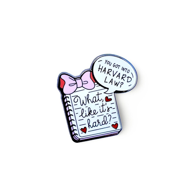 Legally Blonde Enamel Pin Etsy