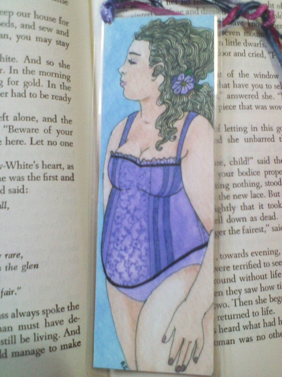 Items Similar To Fat Girl Bbw Pin Up Bookmark On Etsy 32754 Hot Sex Picture pic