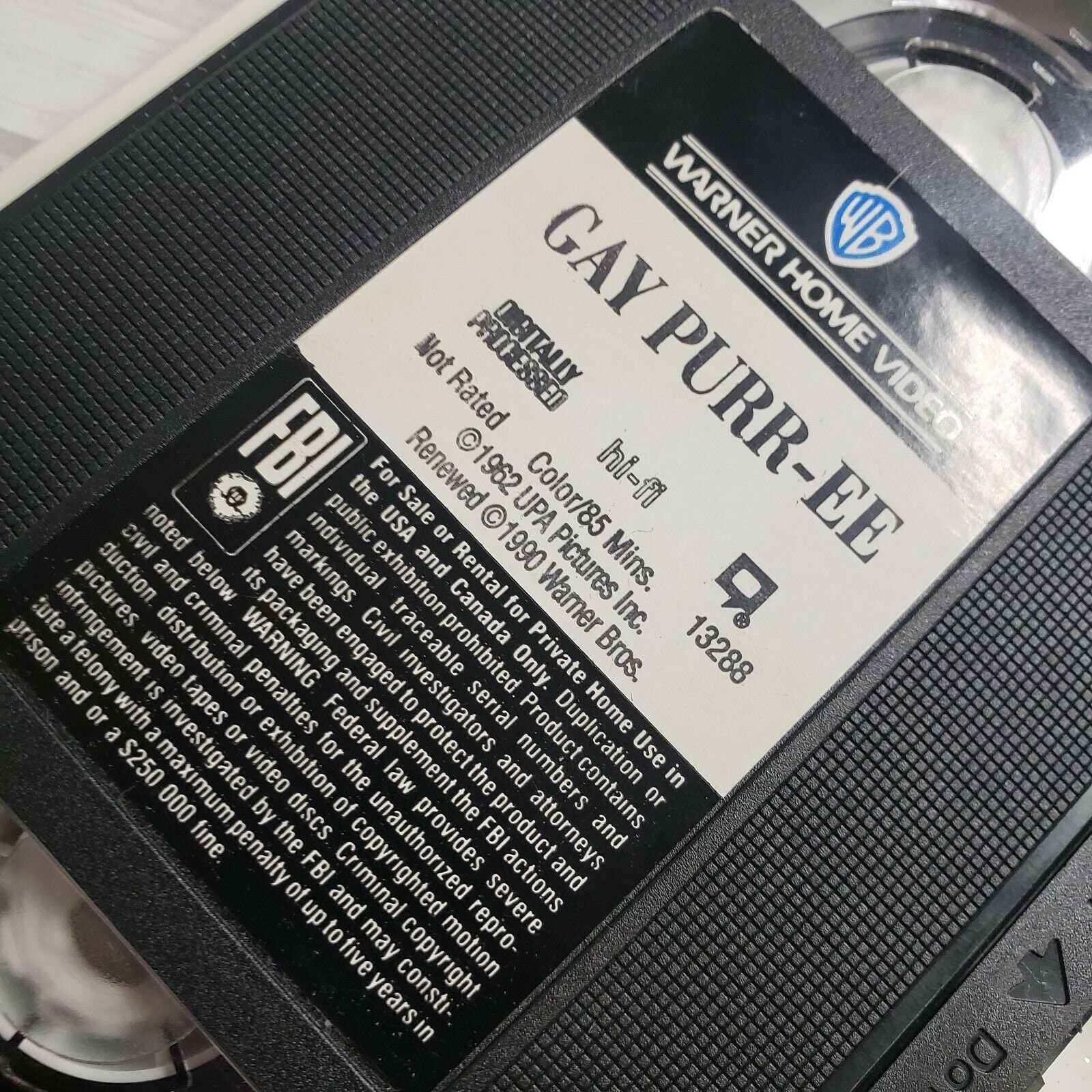 Gay Purr Ee Judy Garland Vhs Animated Movie Robert Goulet Etsy Australia