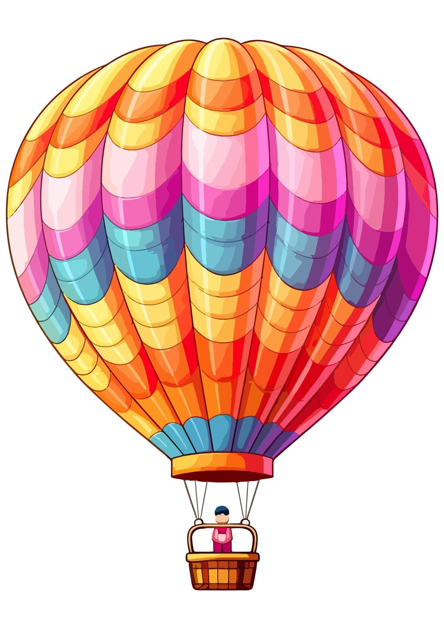 Travel Classroom Birthday Chart With Hot Air Balloon And Birthday Month Clouds Etsy