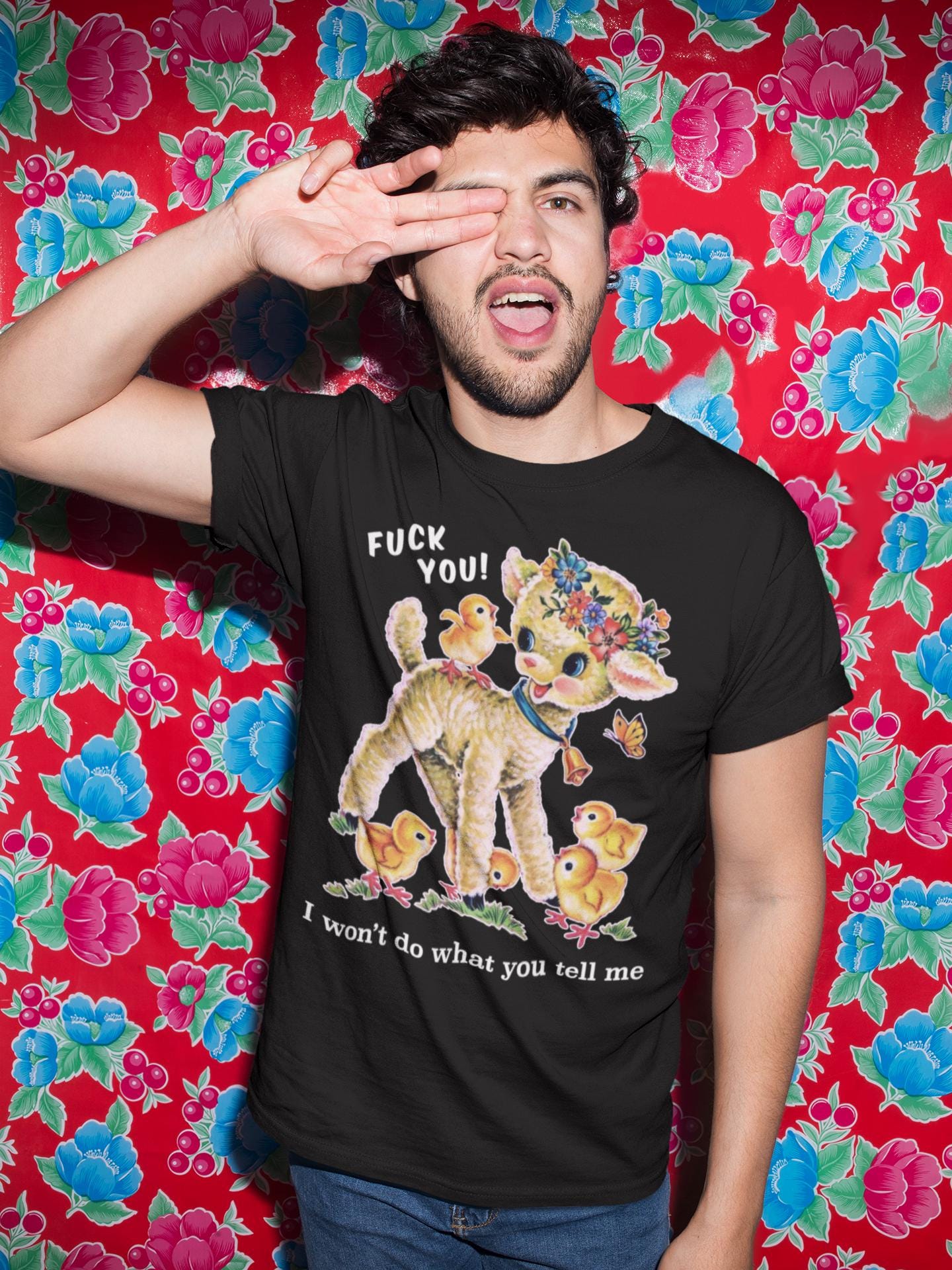 Cute Retro Fuck You I Won T Do What You Tell Me T Shirt Punk