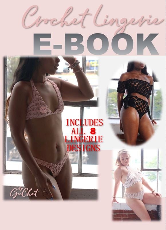 Crochet Lingerie Pattern Ebook Includes Designs Crochet Pattern
