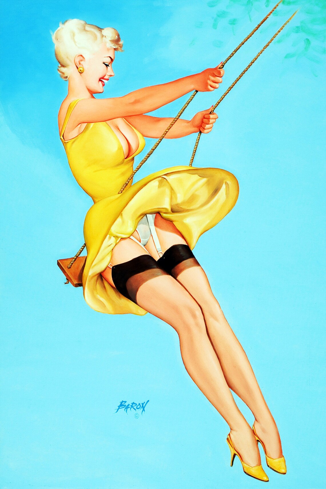 Chubby pin up