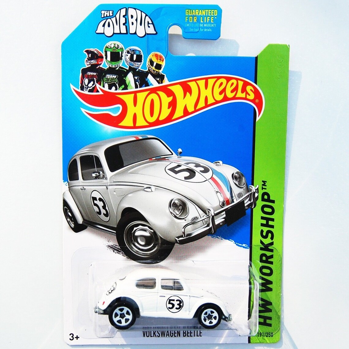 Hot Wheels Herbie The Love Bug Toy Car Movie Car Time Machine Etsy