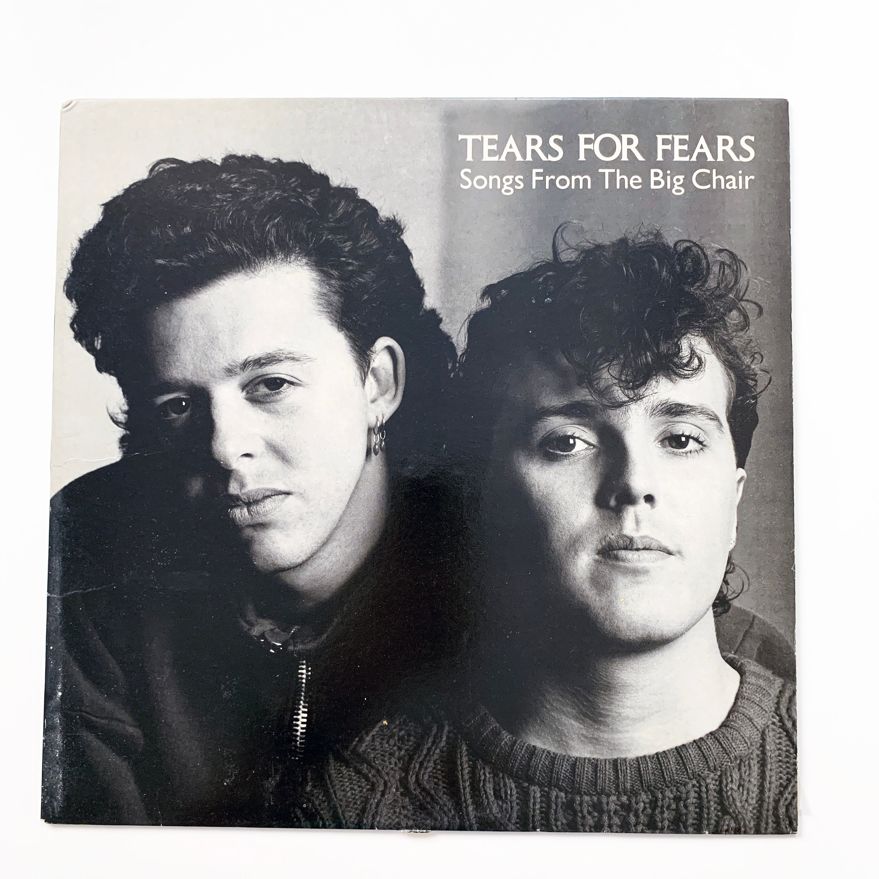 Vintage Tears For Fears Songs From The Big Chair Vinyl Record Lp
