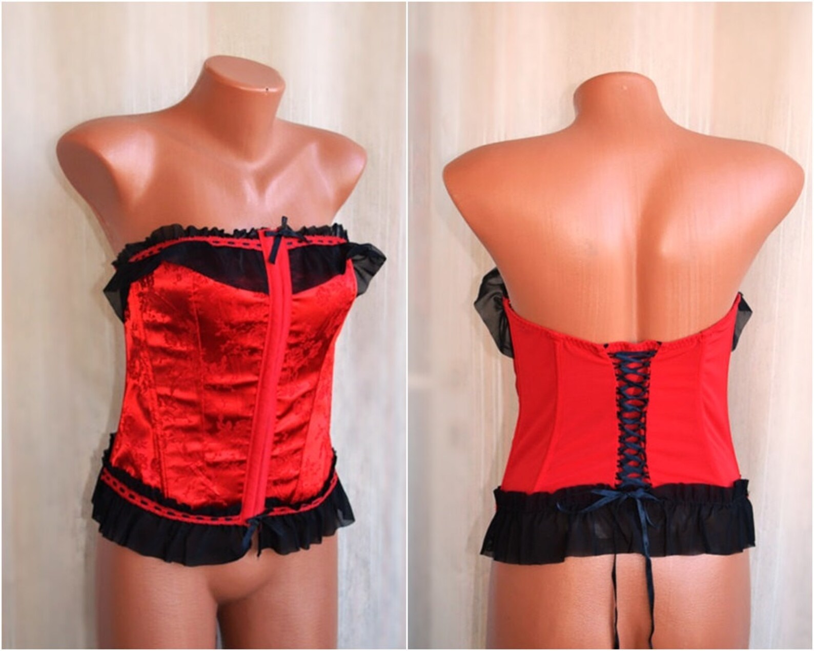 Бралетт Erolanta Karen с открытой грудью, черный, 46-48 УТ-00004729M/L - Erolanta - Эротические корсеты и бюстье - Купить