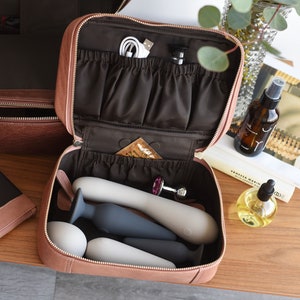 Discreet Sex Toy Storage Leather Bag For Adult Toys Personalized Sex Toy Bag Valentine S