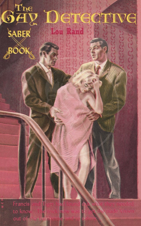 Gay Pulp Paperback Etsy