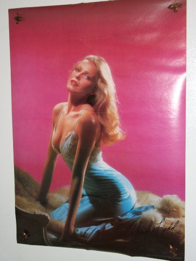 Vintage Cheryl Ladd Original Poster Etsy