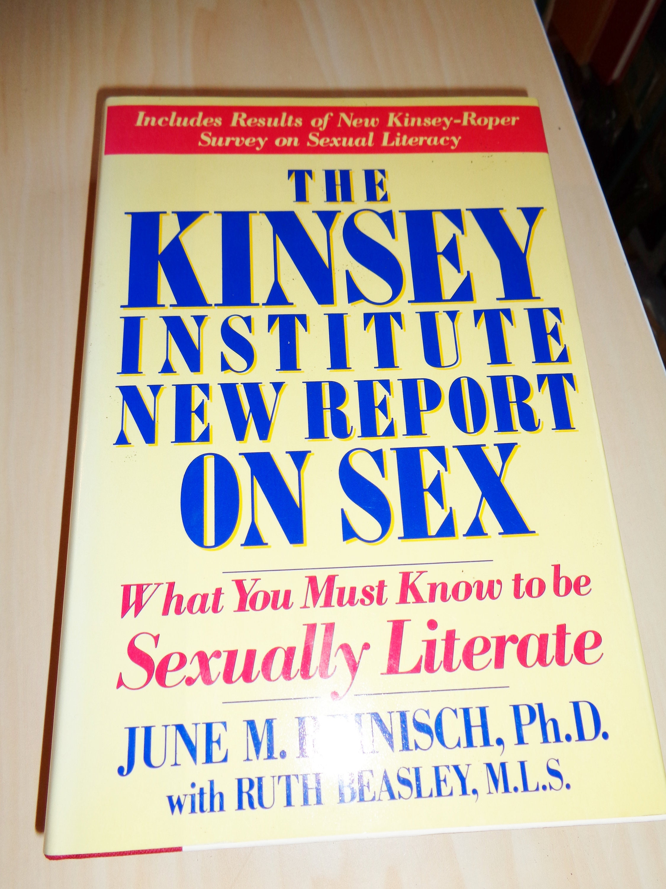 The Kinsey Institute New Report On Sex By June M Reinisch Etsy 0 Hot Sex Picture
