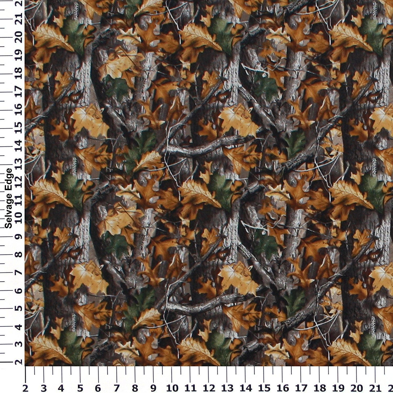 RealTree Cotton Fabric Realtree Camo Cotton Fabric Sold By The Etsy