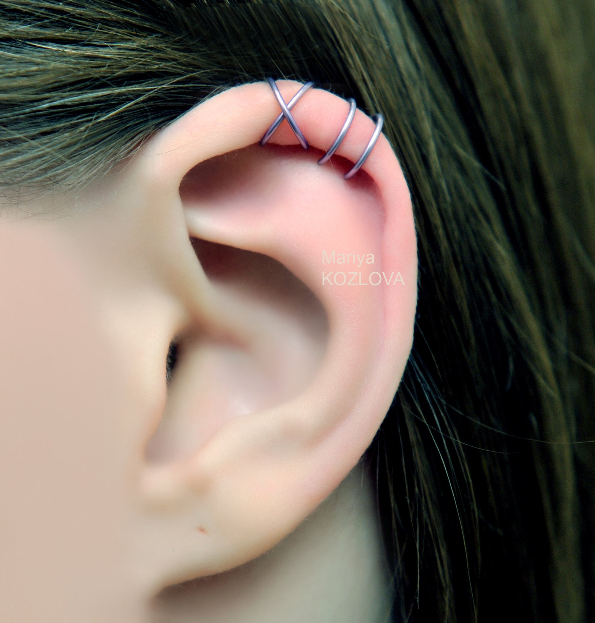 Насадка с имитацией пирсинга 'Сейлем' купить со скидкой в секс шопе  Кольца, насадки, утяжки  Насадка без вибрации