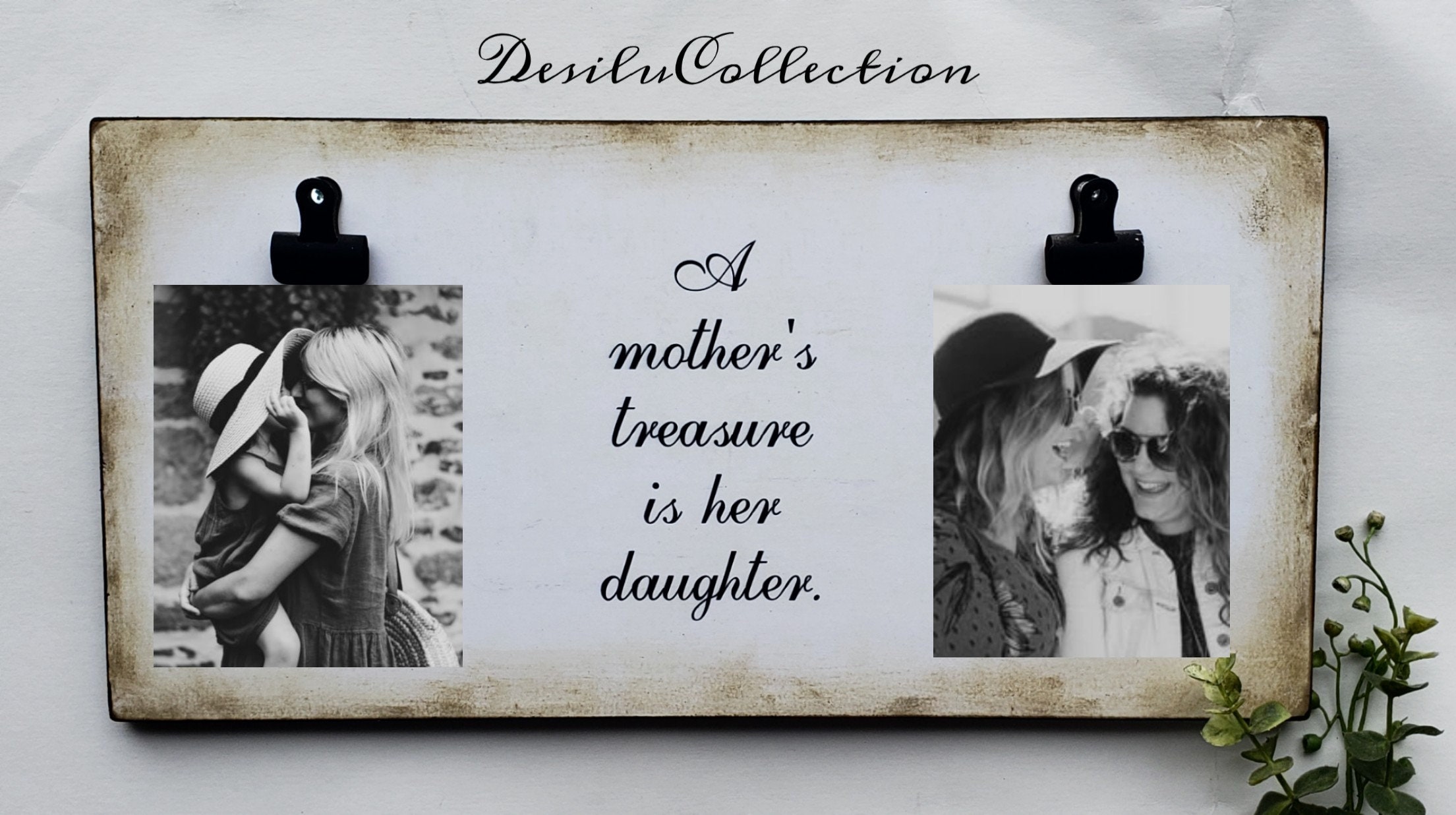 best friend wedding gift 2 photo picture frame sign