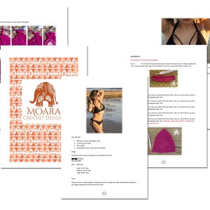 Anna Crochet Bikini PDF Bikini Pattern Crochet Bikini Crochet