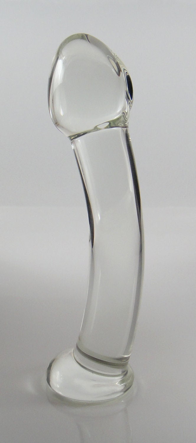 Small Glass Dildo Etsy