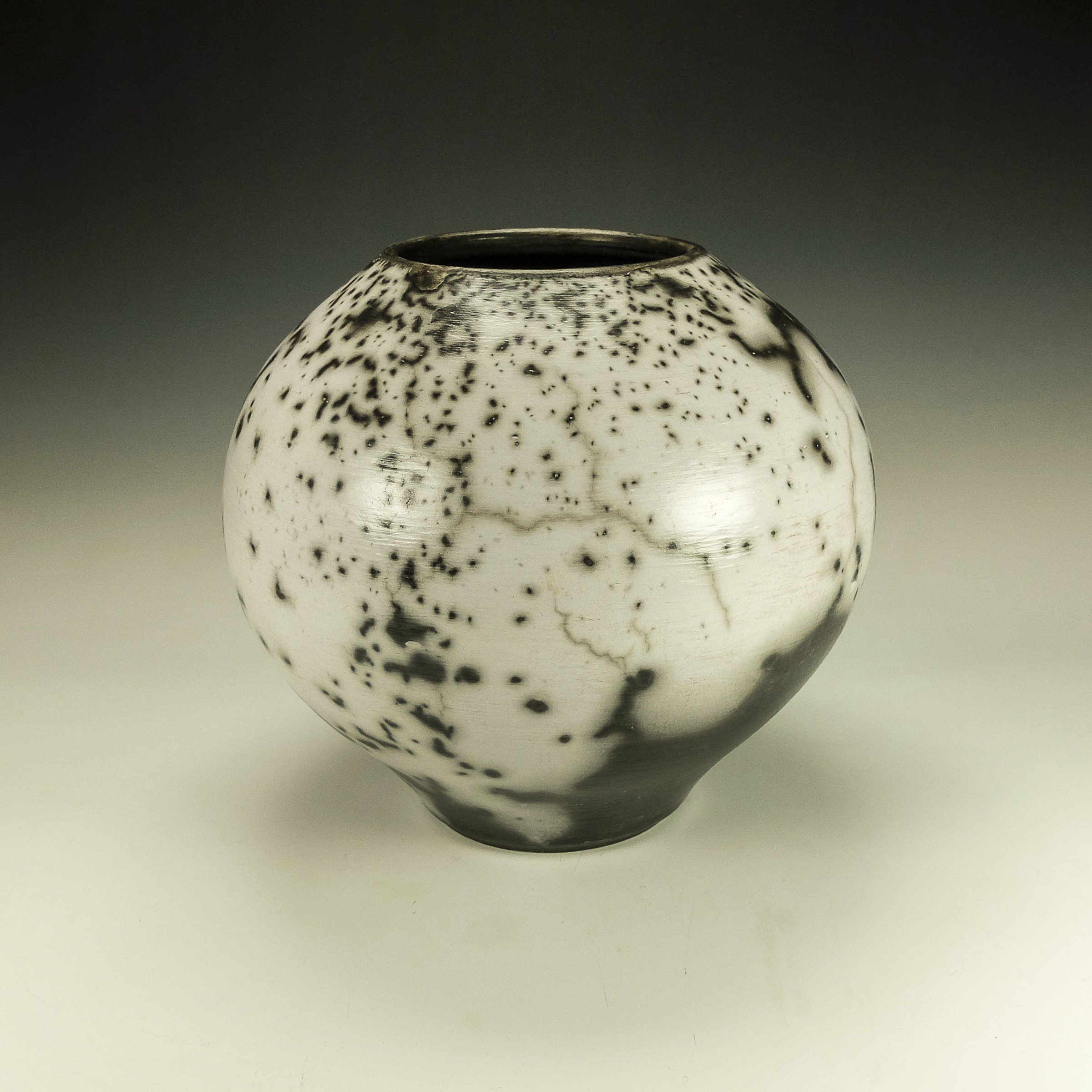 Naked Raku Pottery Lavender Terra Sigillata Hand Polished Etsy