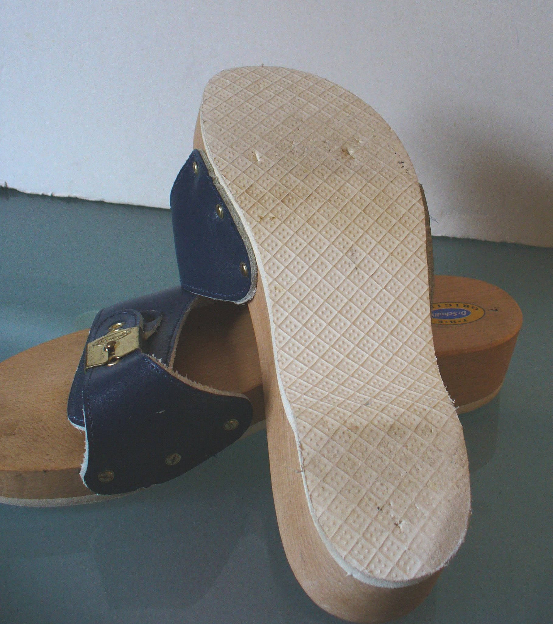 Vintage Made In Italy The Original Dr Scholls Exercise Sandals Size 7