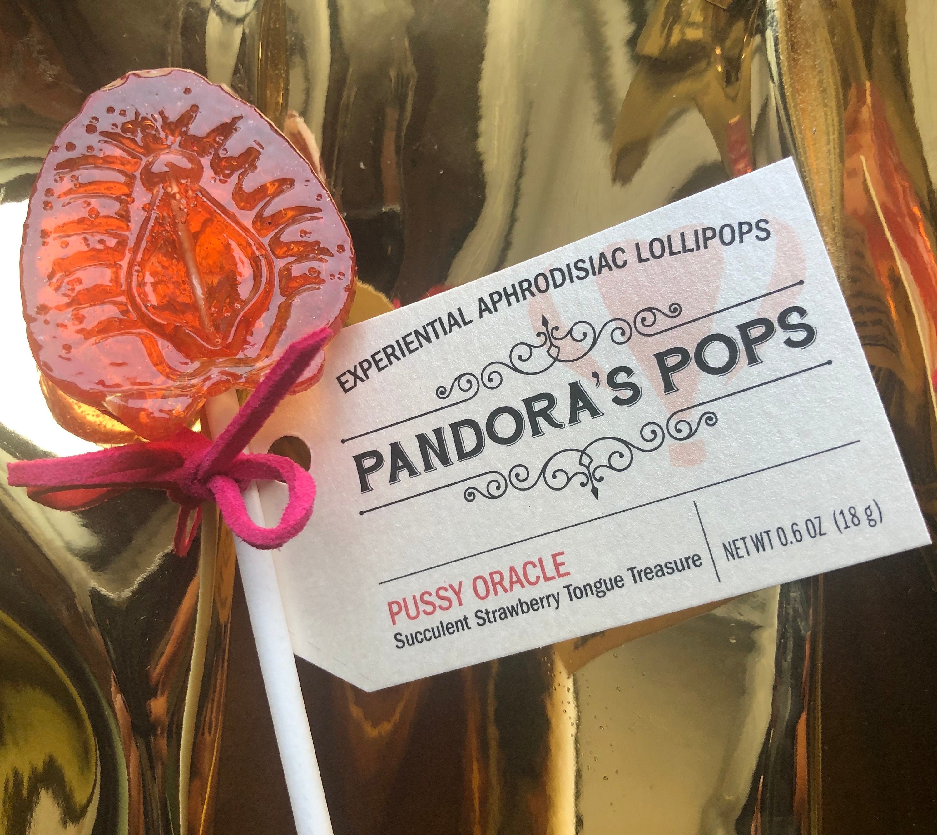 PUSSY ORACLE Adult LOLLIPOP Delicious Sexy Aphrodisiac Gift Etsy