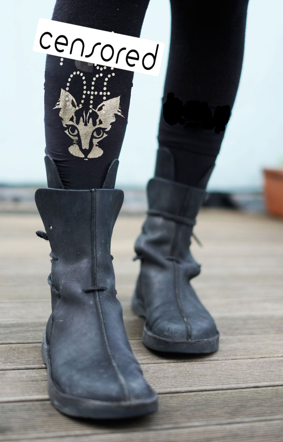 Mature Content Swear Word Tights Sht Or Fck You Or Fck Off Etsy