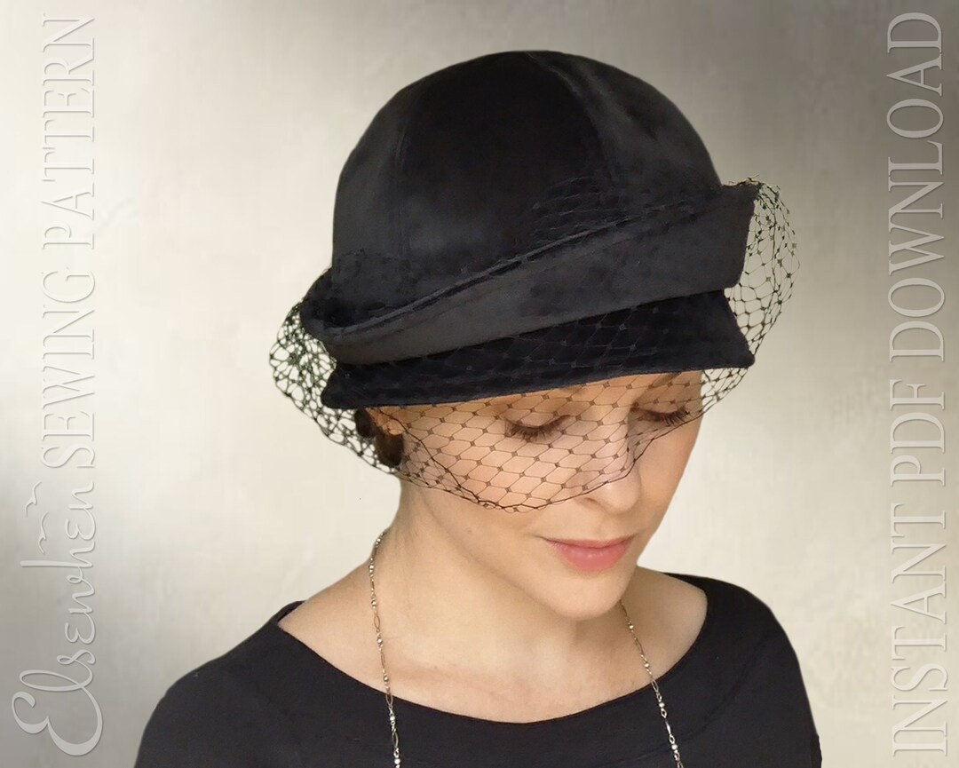hot sports DIGITAL SEWING PATTERN Freya 1920s Twenties Cloche