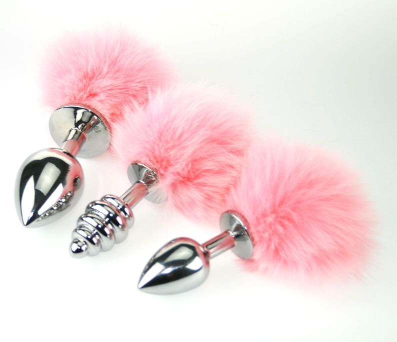 Анальная пробка с хвостом Toyfa ToDo Sweet bunny, фиолетовый 0T-00014529 - TOYFA - Анальные пробки с хвостом - Купить