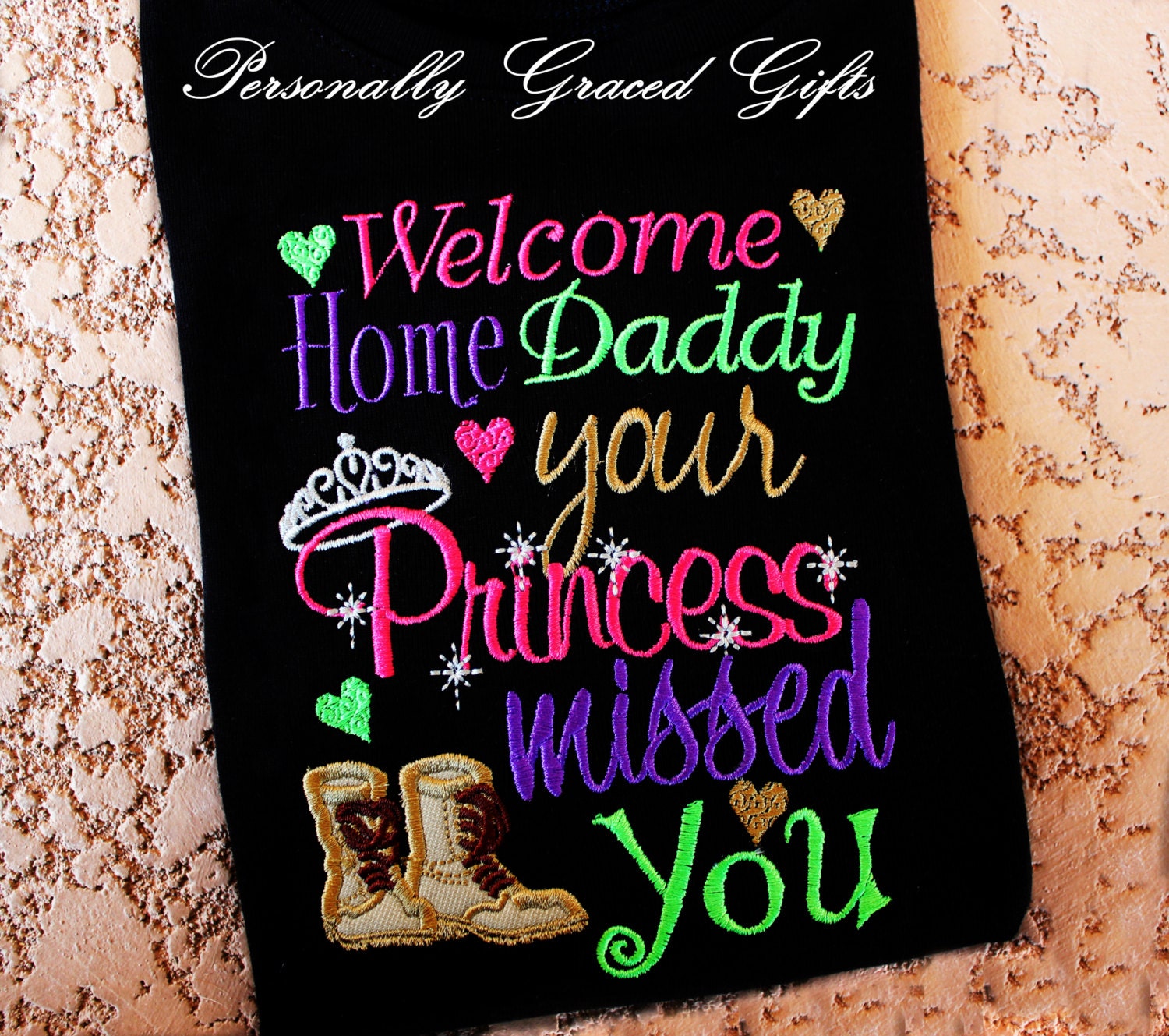 Welcome home daddy