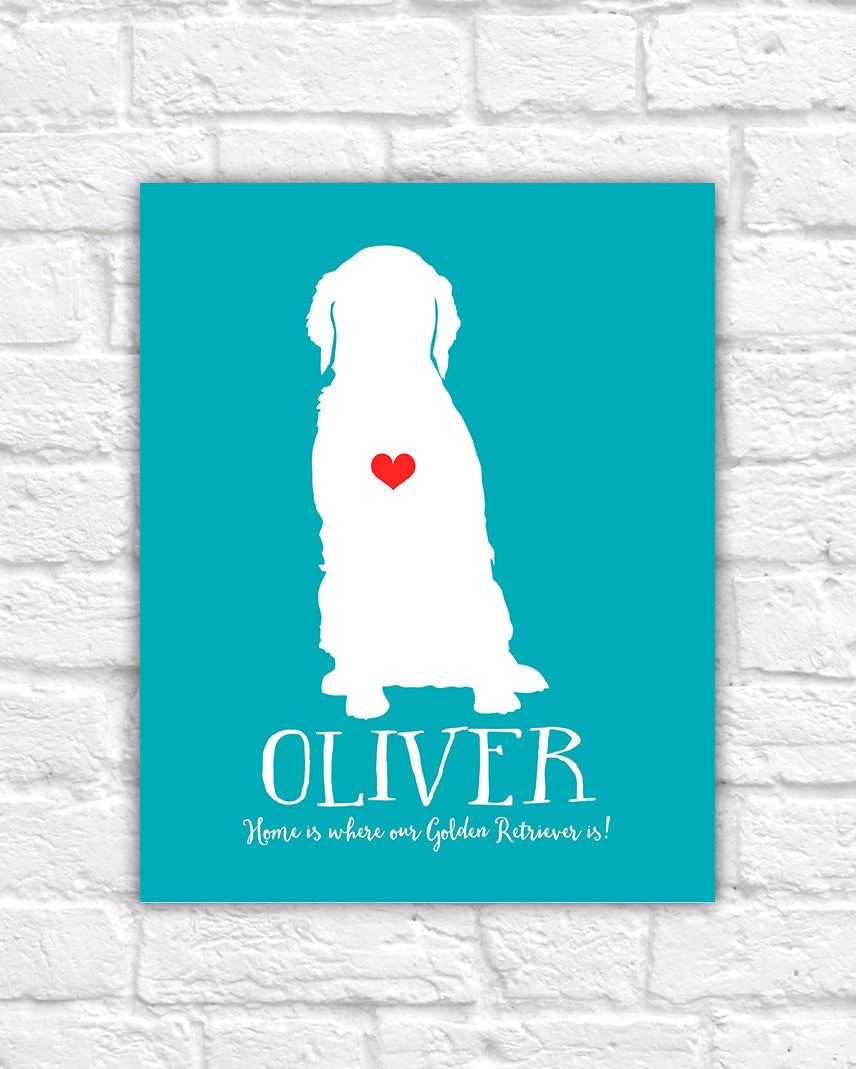 Golden Retriever Dog Gift - Personalized Pet Gifts, Dogs, Animal, Dog Name, Funny, Cute, Silly, Gift for Friends, , Golden, Labrador Mom