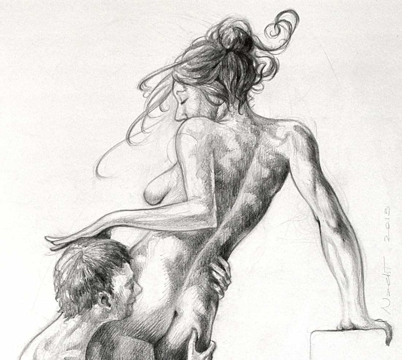 Erotic draw bound images