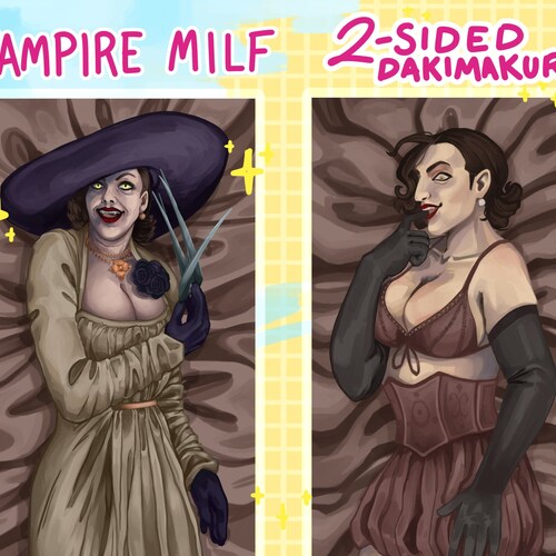 Vampire Milf Dakimakura Etsy