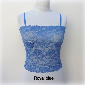 Nude See Through Elastic Lace Tank Top Camisole Etsy