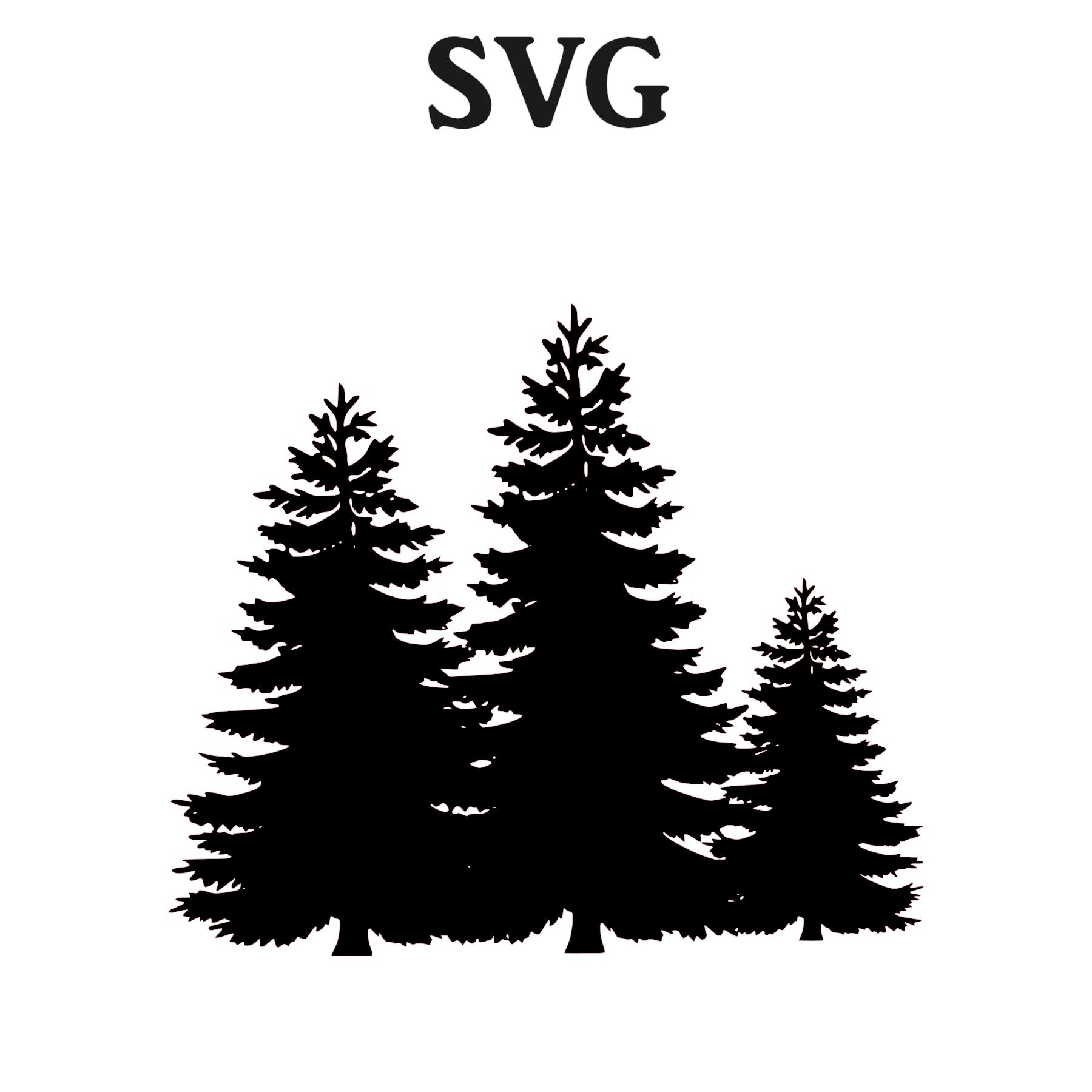 Tree Svg Files Silhouettes Dxf Files Cutting Files Cricut Etsy My XXX