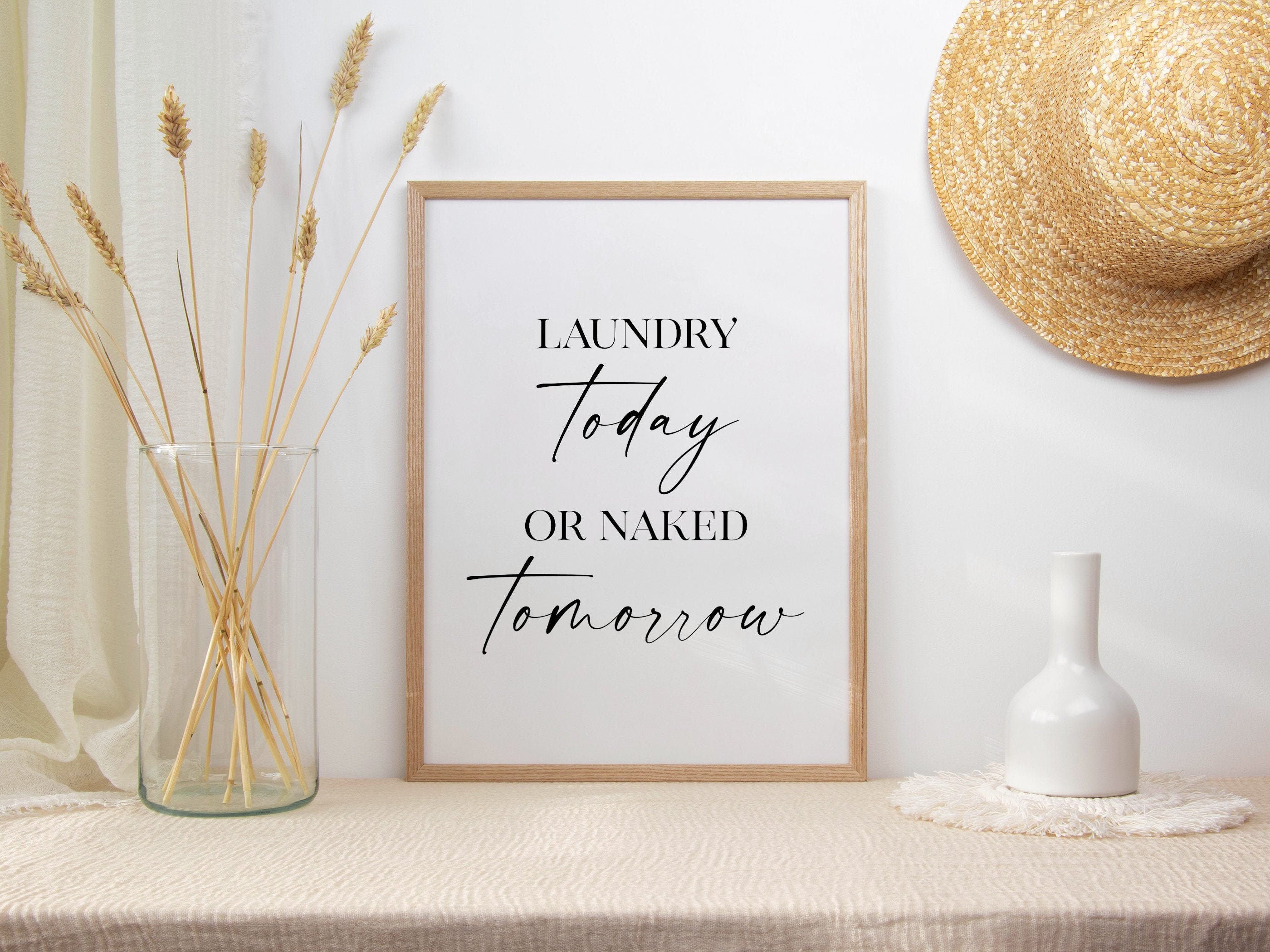 Laundry Today Or Naked Tomorrow Etsy