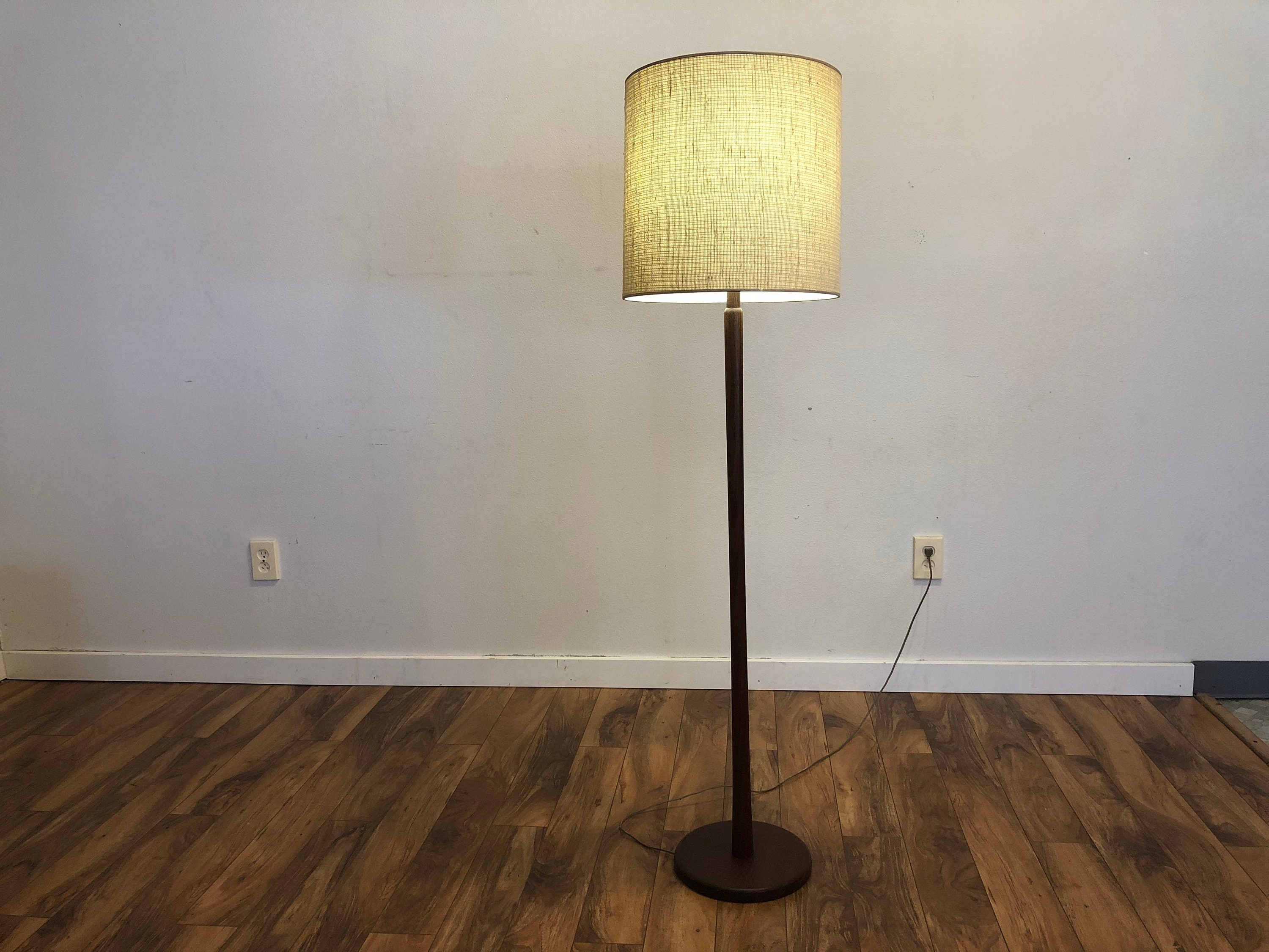 Dick idol sunset woods floor lamp