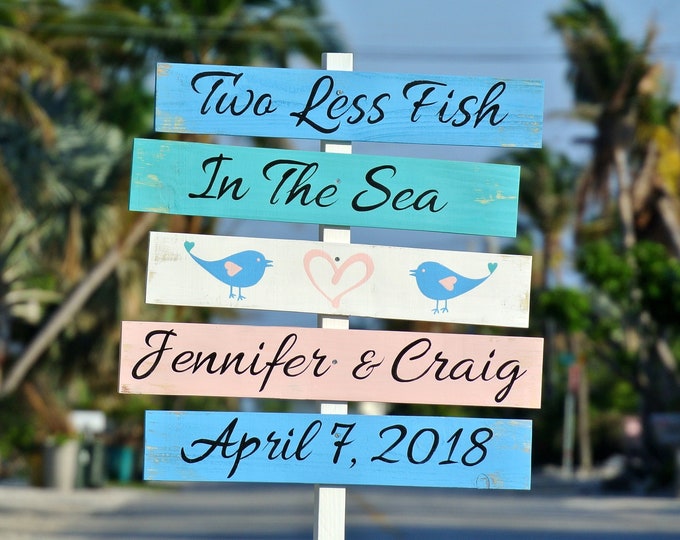 tropical wedding decoration. gift for couple